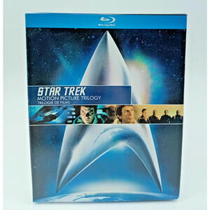 Star Trek Motion Picture Trilogy Blu-ray Set – Wrath of Khan /‎ Spock / Voyage